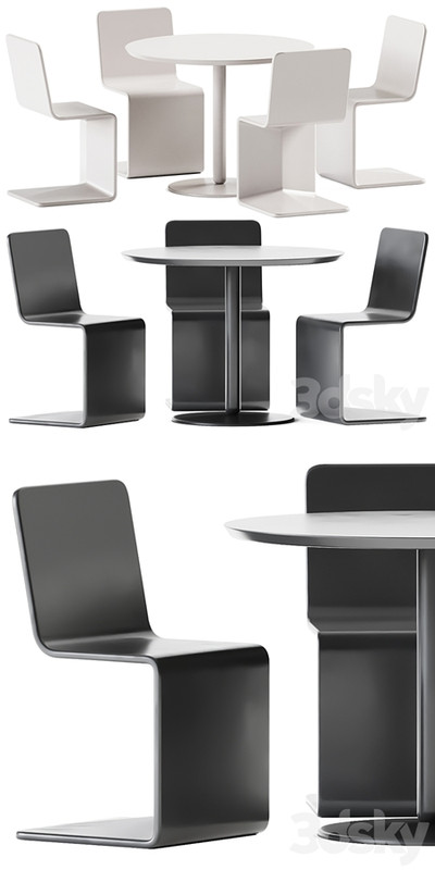 Table Balance by Calligaris and Outdoor Chair Roger By bellitalia / Outdoor furniture